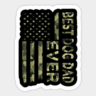 Best Dog Dad Ever Fathers day Sticker